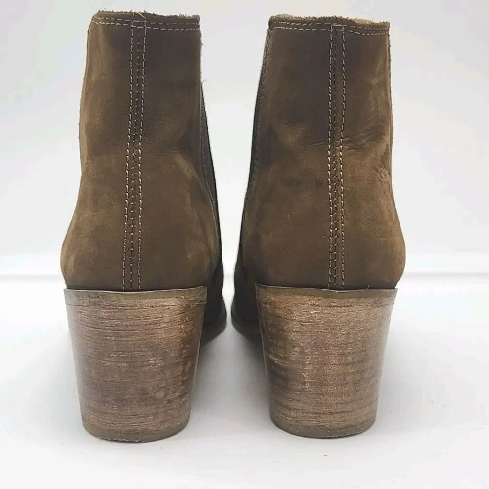 Dune London Pora Ankle Boots Brown Fuede 2.5
